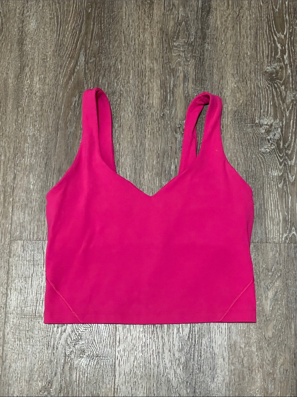 EUC Lululemon Matching Align Ripened Raspberry Set. Size 6 - Picture 3 of 11